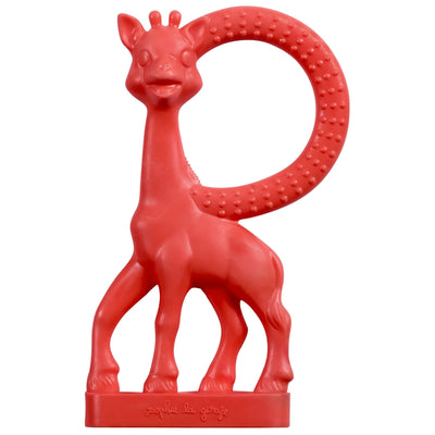 Mordedor Vanilla Girafa Sophie Vermelho - Fácil de Segurar e Explorar